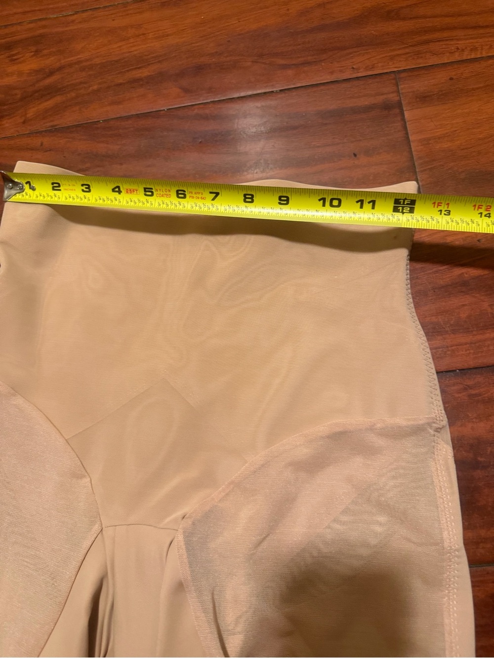 Honeylove High-Waist Beige Shapewear Shorts - Picture 9 of 9